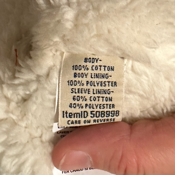 LL Bean scotch plaid shirt Sherpa lined. - Picture 6 of 12